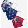 FOCO Chicago Cubs Womens Matchday 3 Pack Face Cover - Women