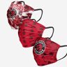 FOCO Toronto Raptors Womens Matchday 3 Pack Face Cover - Women