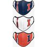 FOCO Illinois Fighting Illini Sport 3 Pack Face Cover - Unisex