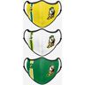 FOCO Oregon Ducks Sport 3 Pack Face Cover - Unisex