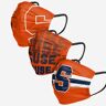 FOCO Syracuse Orange Matchday 3 Pack Face Cover - Adult - Men