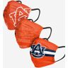 FOCO Auburn Tigers Matchday 3 Pack Face Cover - Adult - Men