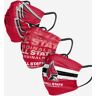 FOCO Ball State Cardinals Matchday 3 Pack Face Cover - Men