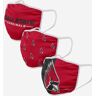 FOCO Ball State Cardinals 3 Pack Face Cover - Unisex