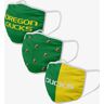 FOCO Oregon Ducks 3 Pack Face Cover - Unisex