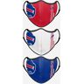 FOCO Buffalo Bills Sport 3 Pack Face Cover - Unisex