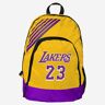 FOCO LeBron James Los Angeles Lakers Border Stripe Backpack -