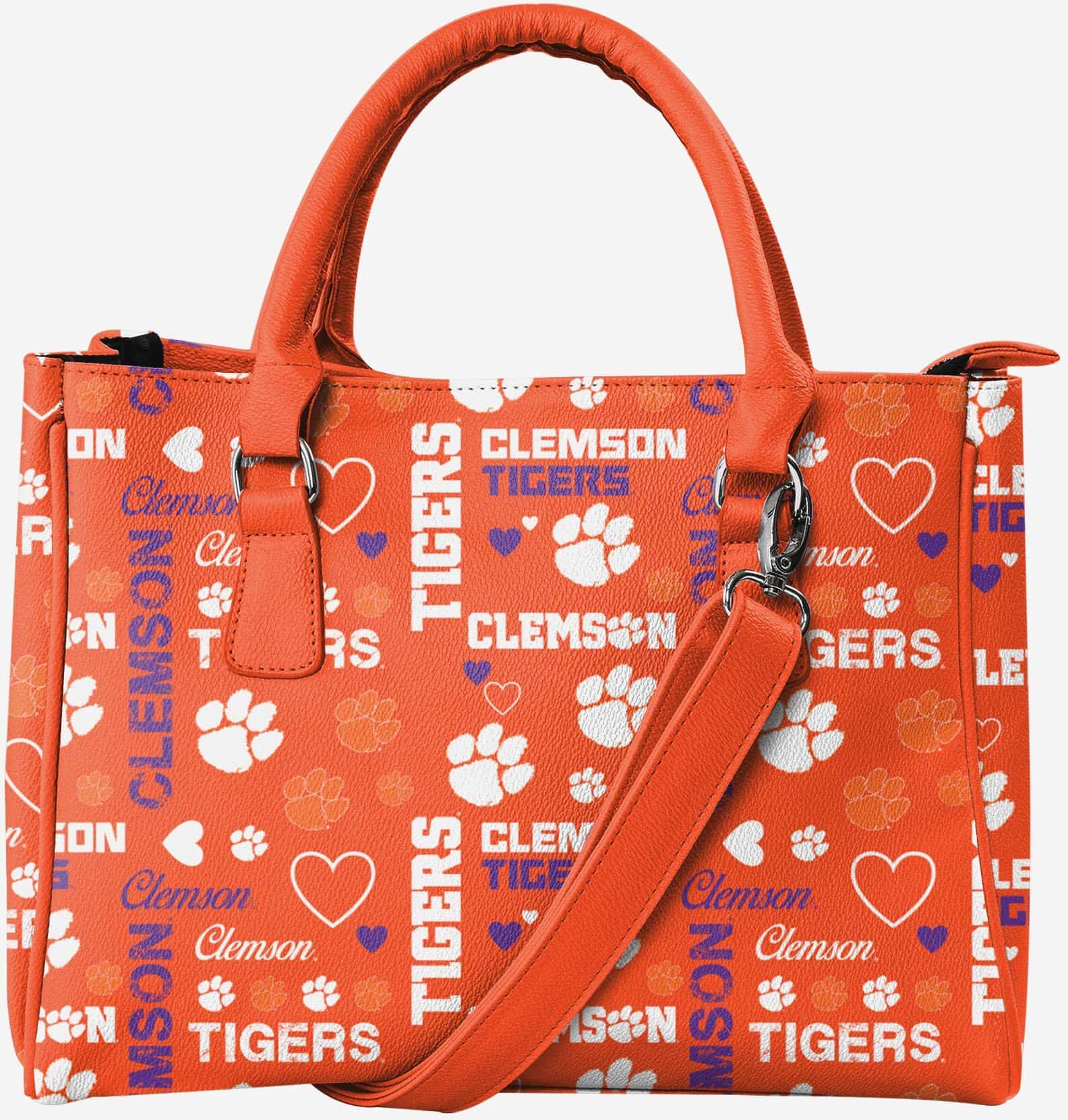 FOCO Clemson Tigers Logo Love Purse - Women