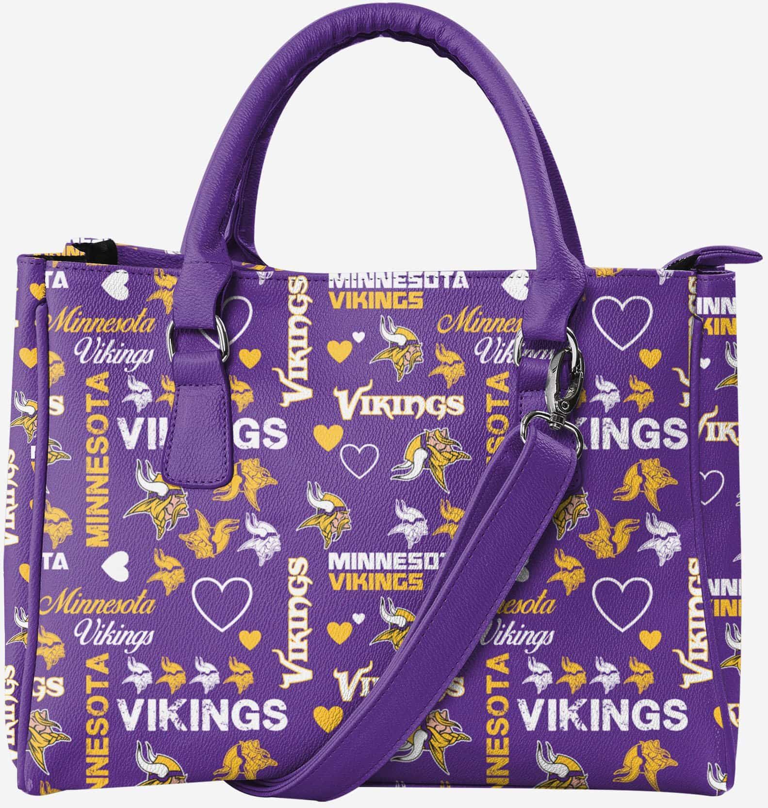 FOCO Minnesota Vikings Logo Love Purse - Women