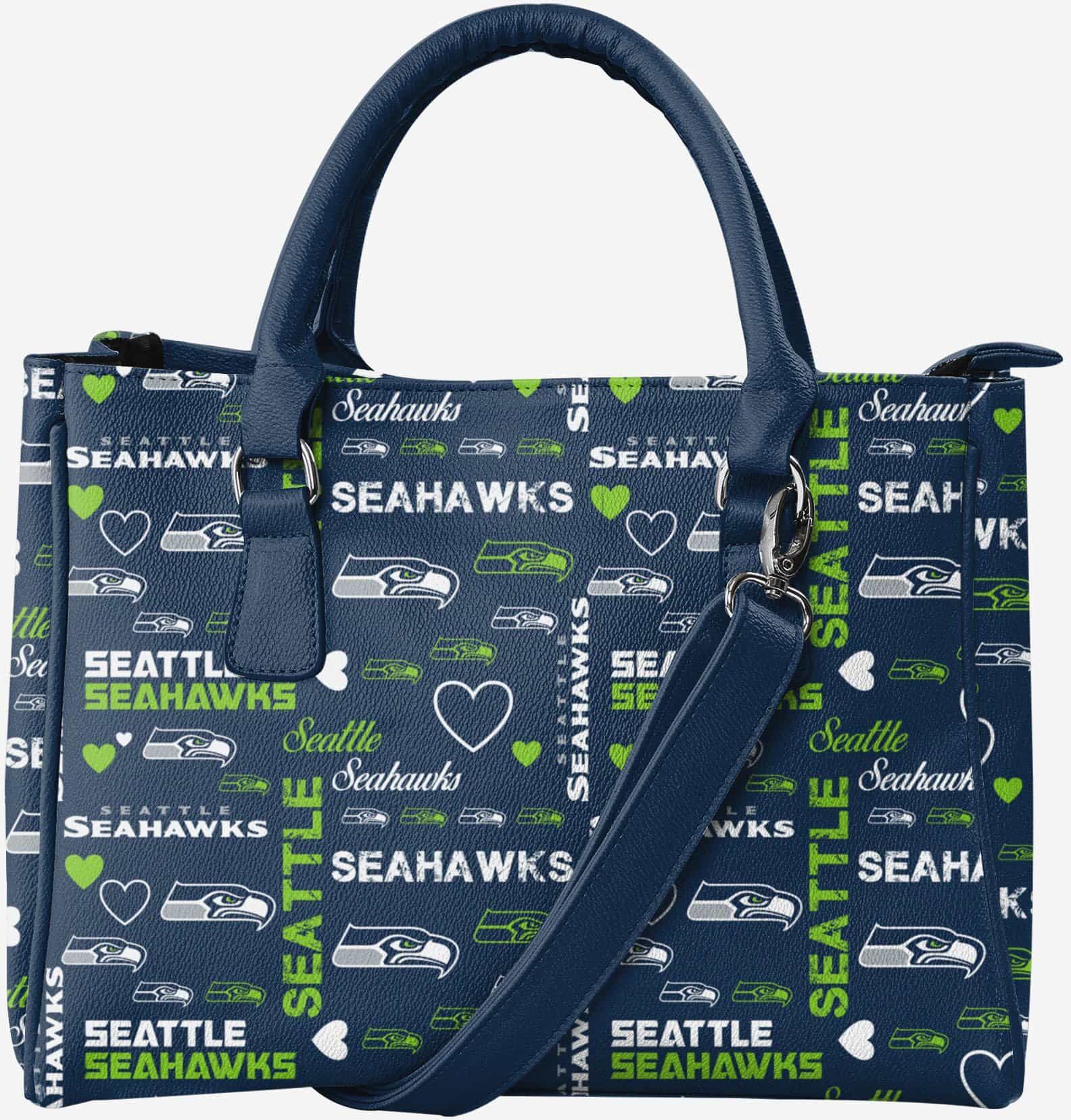 FOCO Seattle Seahawks Logo Love Purse - Women