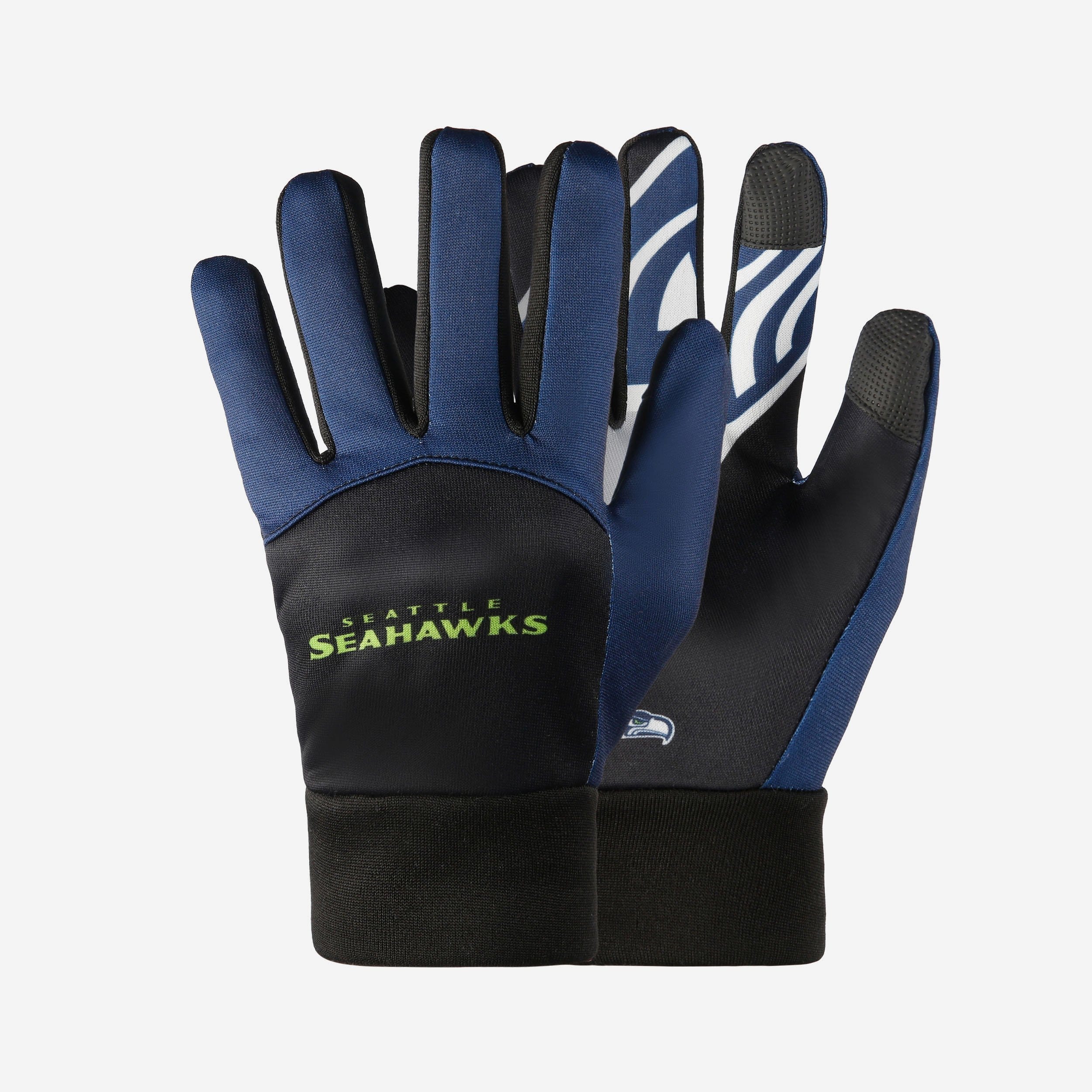 FOCO Seattle Seahawks Palm Logo Texting Gloves - Unisex