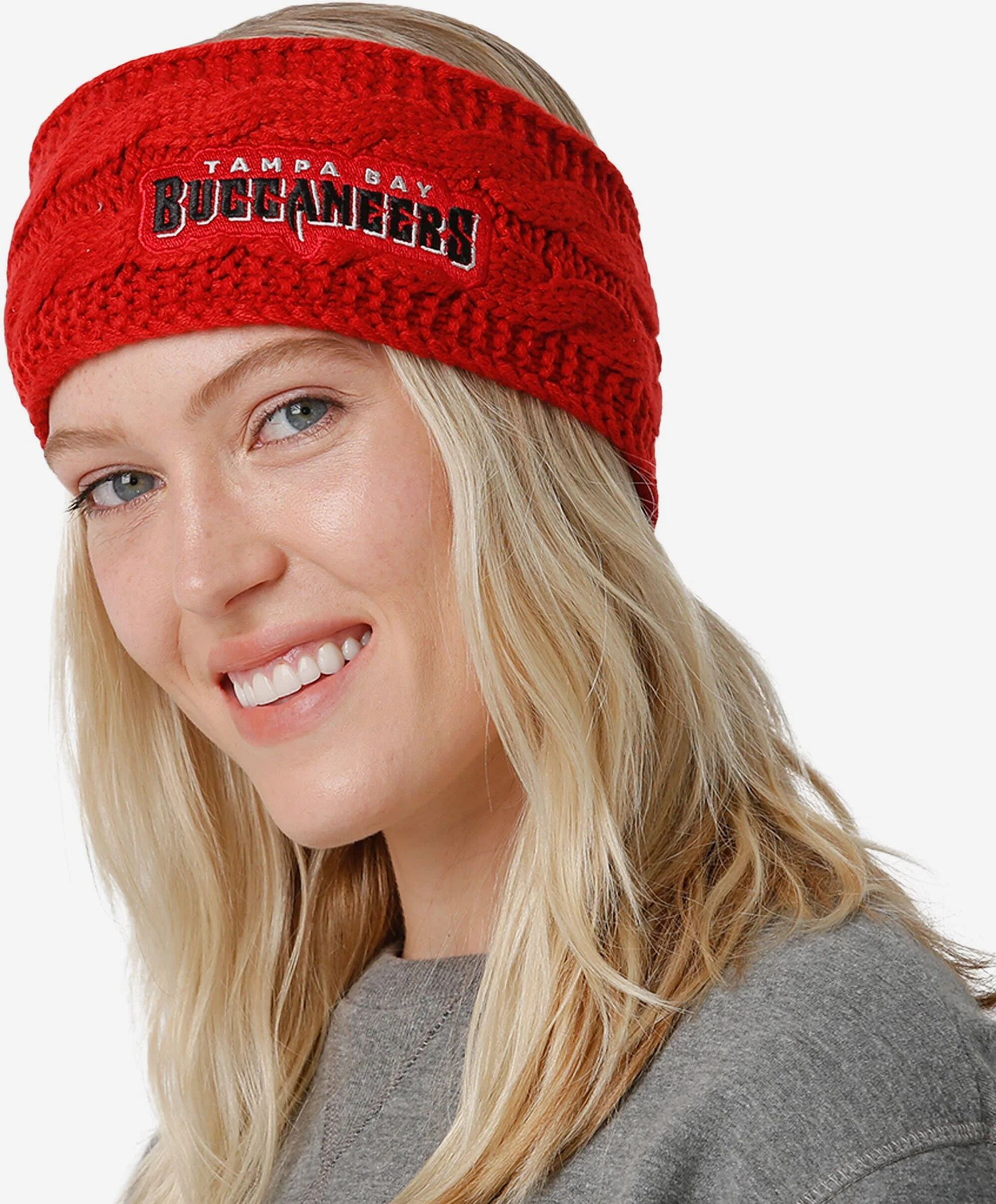 FOCO Tampa Bay Buccaneers Womens Knit Fit Headband - Women