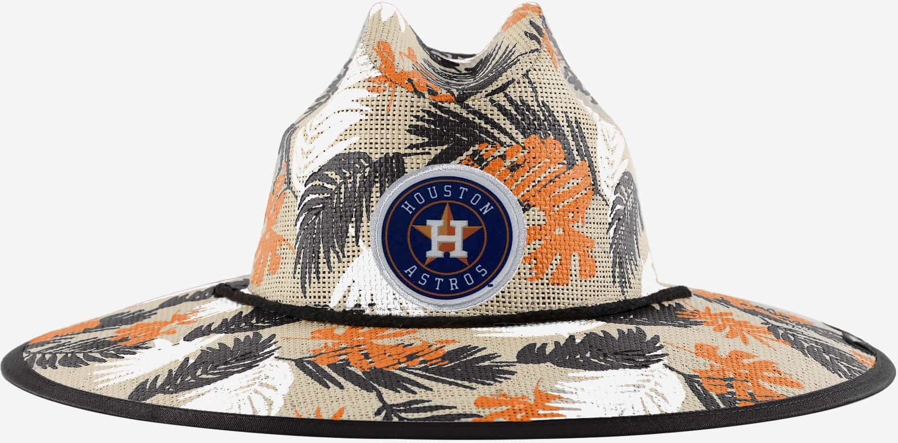 FOCO Houston Astros Floral Printed Straw Hat - Unisex