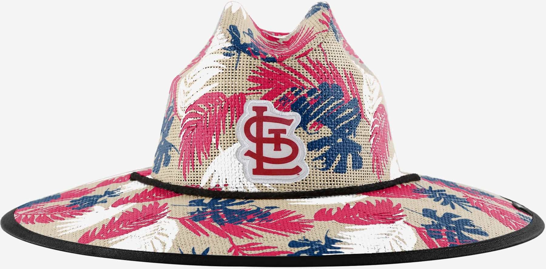 FOCO St Louis Cardinals Floral Printed Straw Hat - Unisex