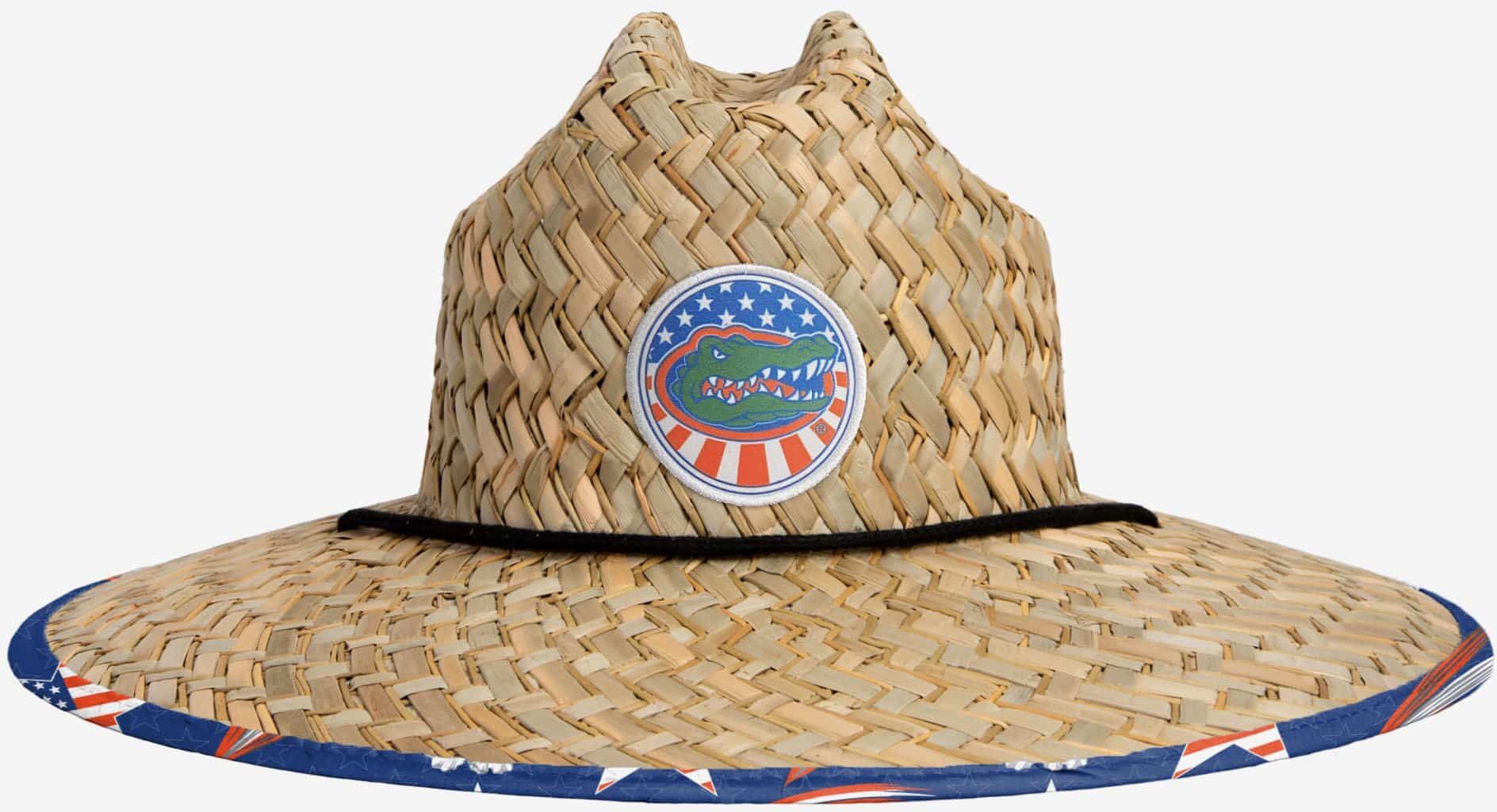 FOCO Florida Gators Americana Straw Hat - Unisex