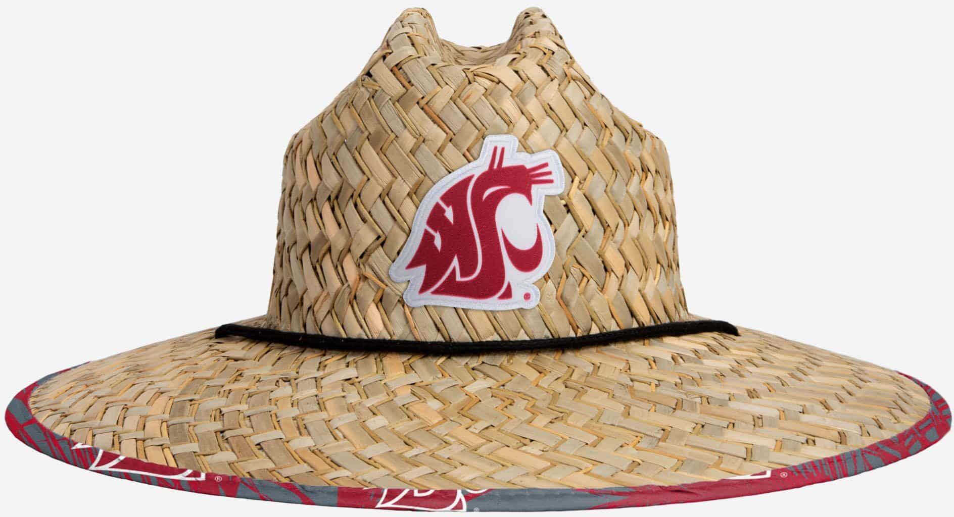 FOCO Washington State Cougars Floral Straw Hat - Men