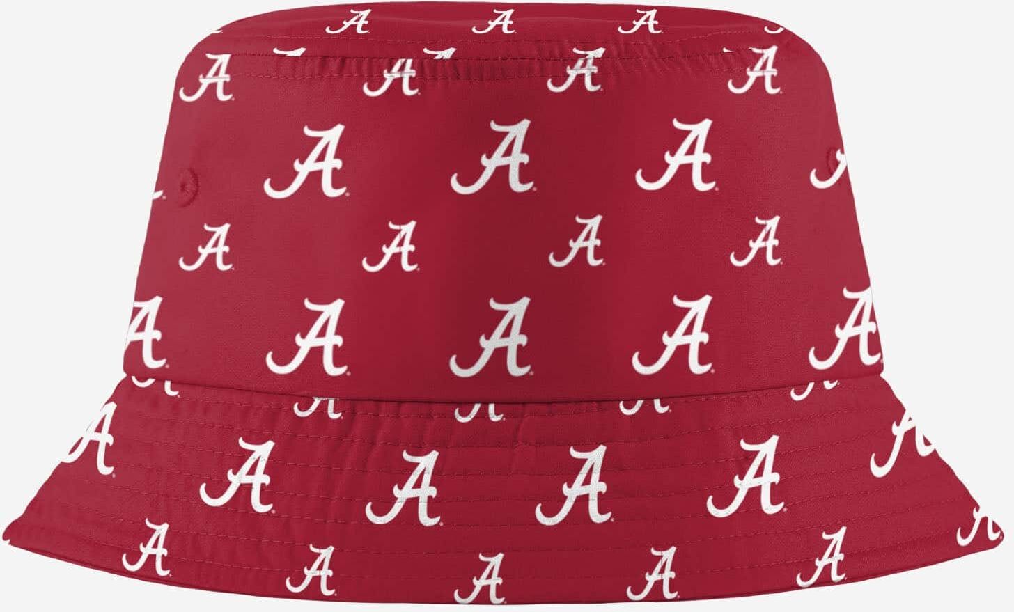 FOCO Alabama Crimson Tide Mini Print Bucket Hat - Unisex