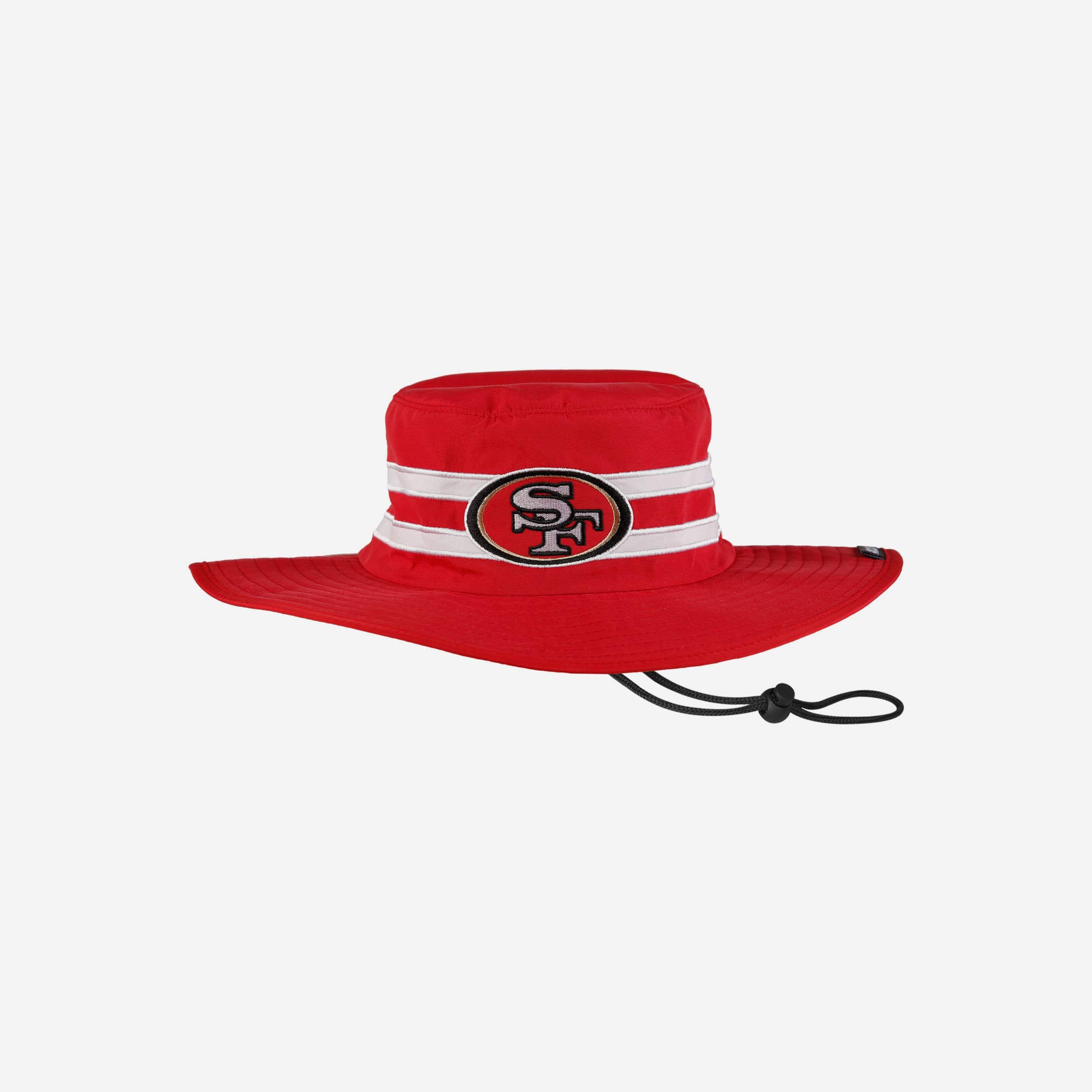 FOCO San Francisco 49ers Team Stripe Boonie Hat - Unisex