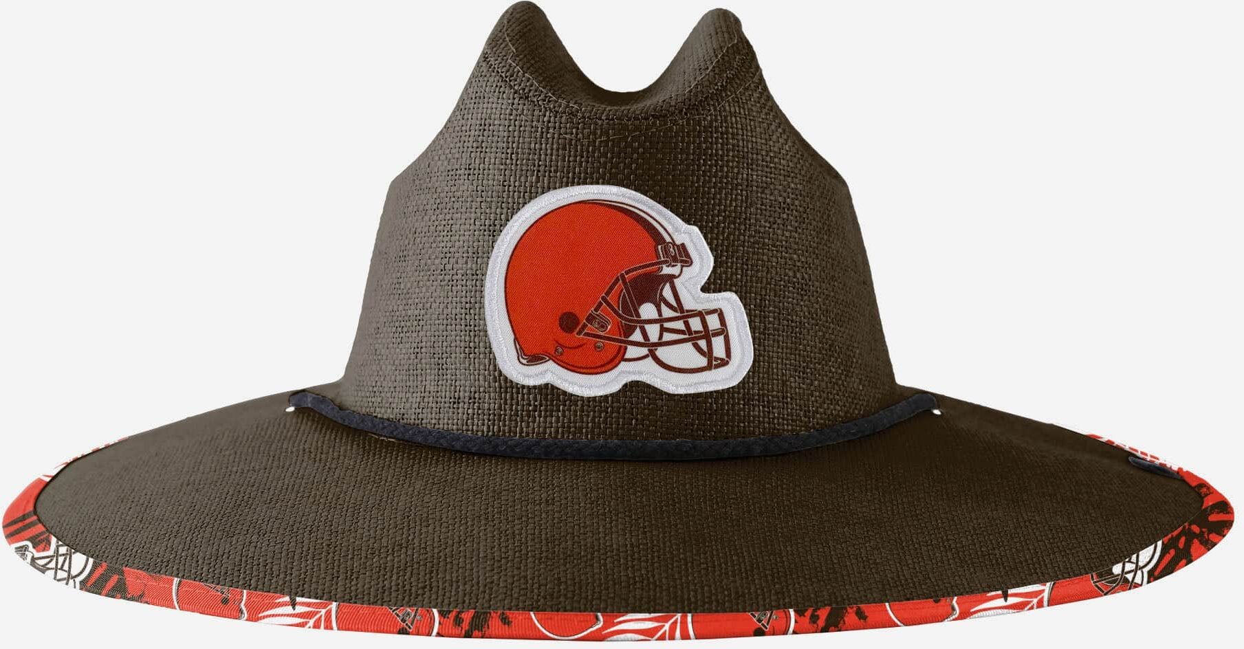 FOCO Cleveland Browns Team Color Straw Hat - Unisex