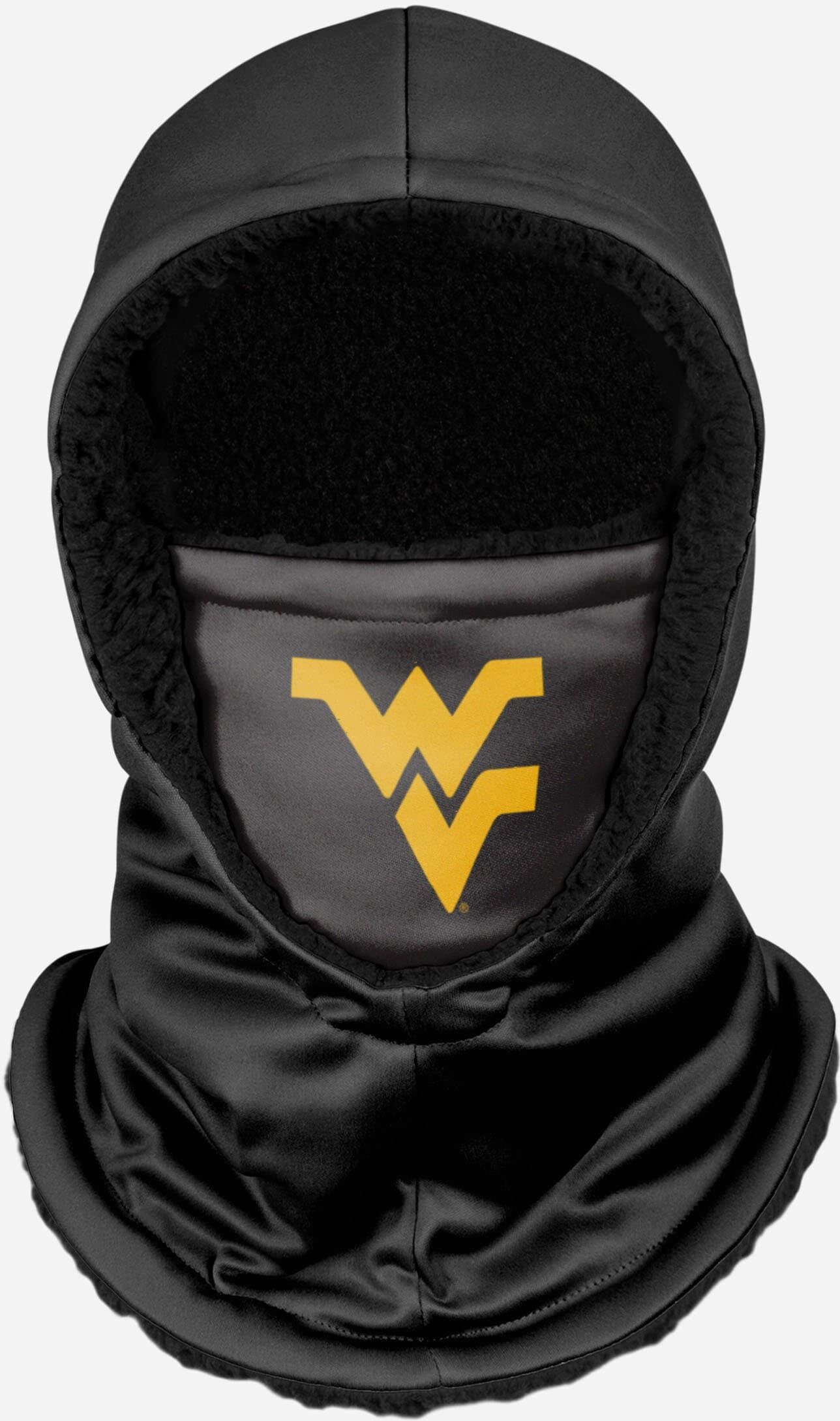 FOCO West Virginia Mountaineers Black Hooded Gaiter - Unisex