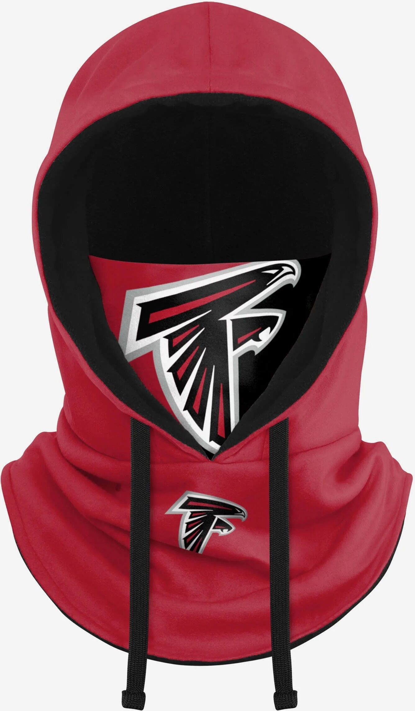 FOCO Atlanta Falcons Drawstring Hooded Gaiter - Unisex