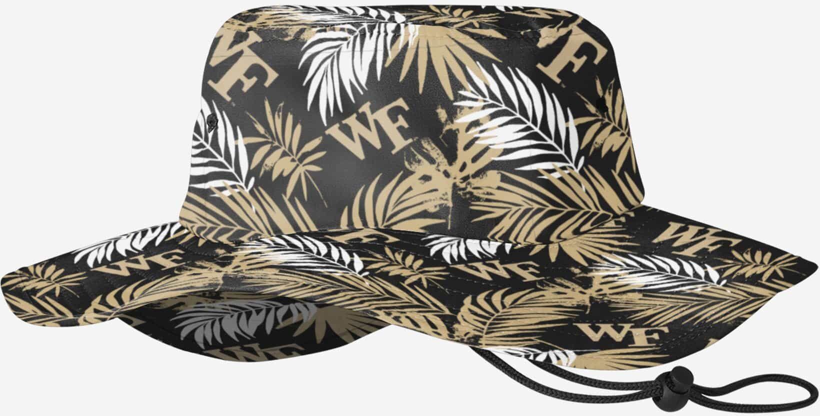 FOCO Wake Forest Demon Deacons Floral Boonie Hat - Unisex