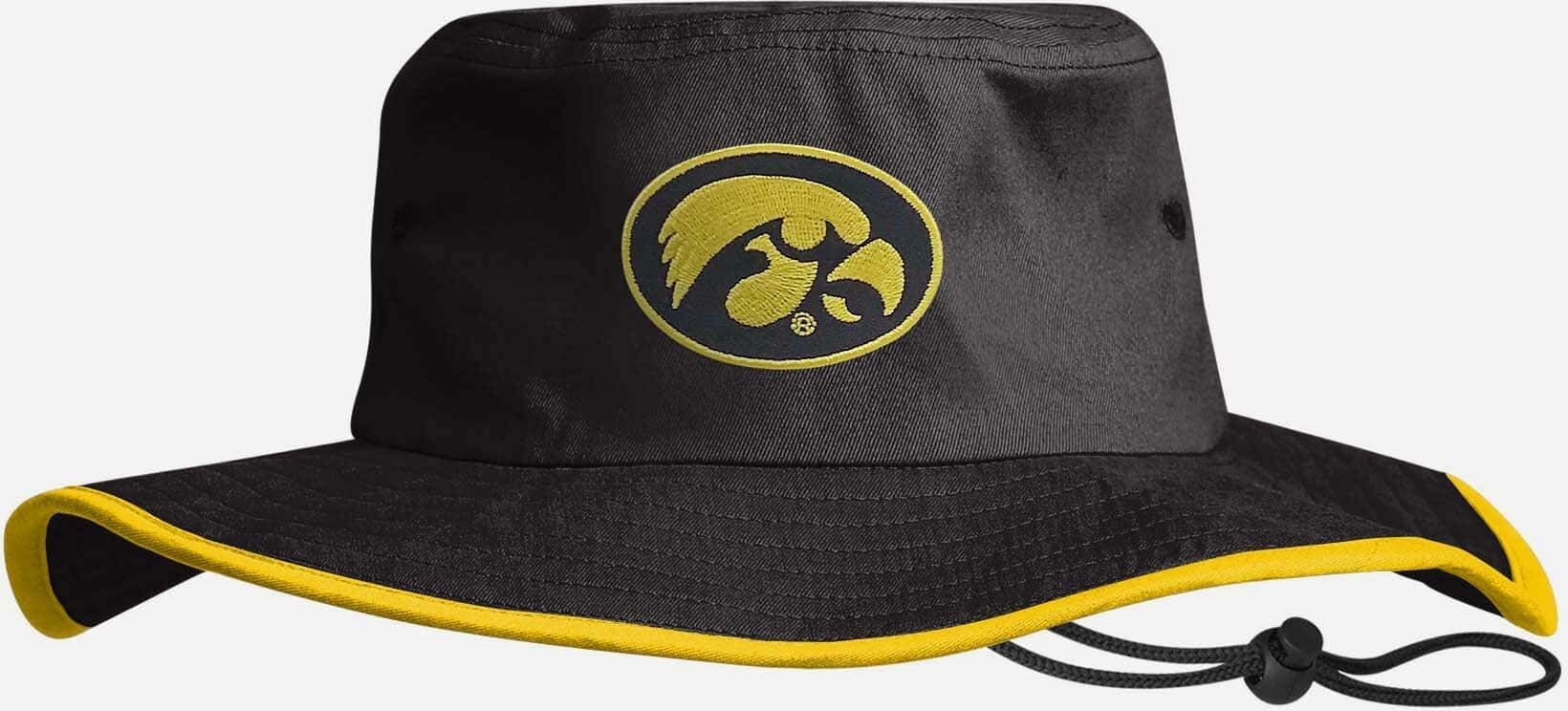 FOCO Iowa Hawkeyes Solid Boonie Hat - Unisex