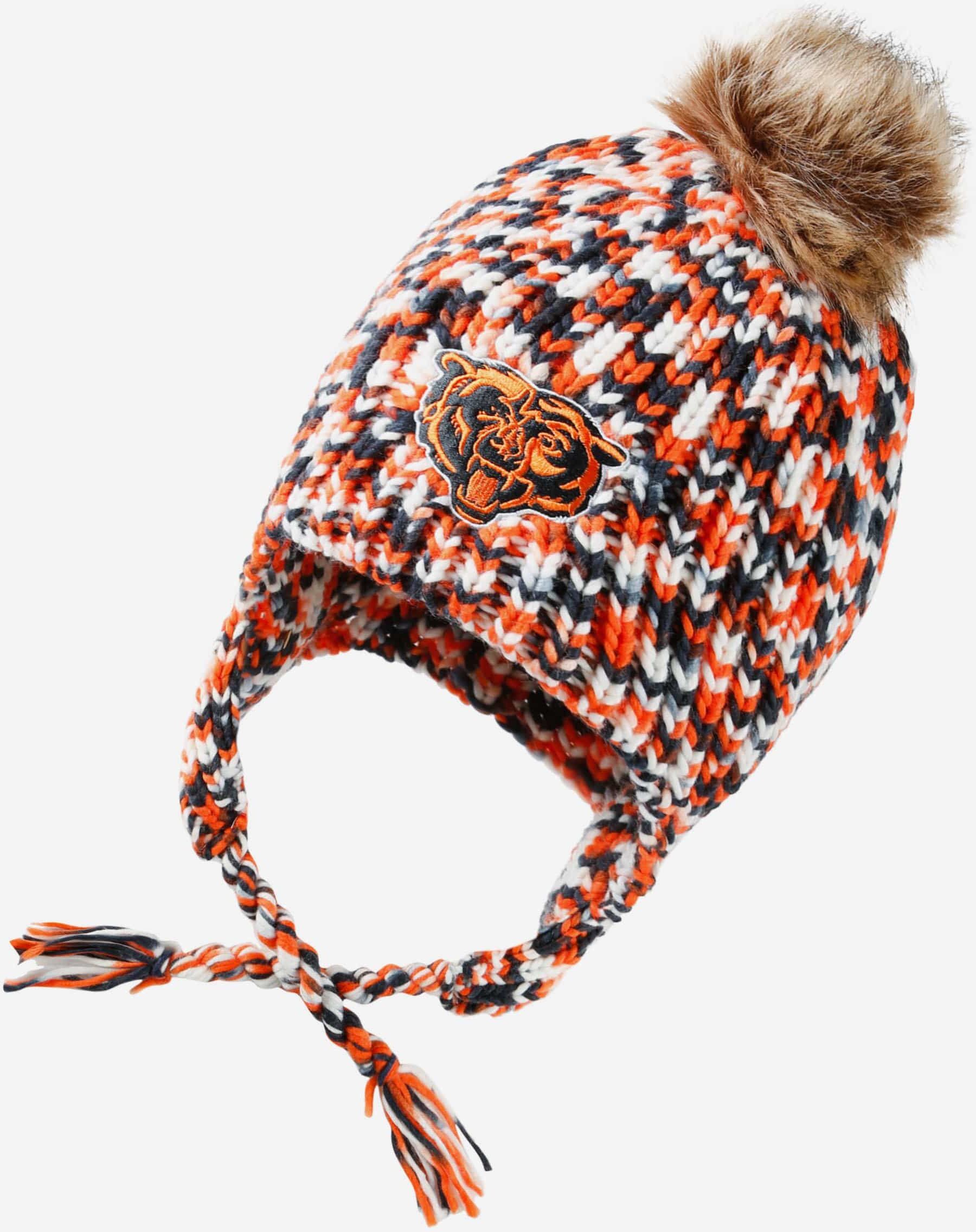 FOCO Chicago Bears Colorblend Knit Pom Beanie - Unisex