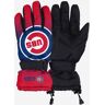 FOCO Chicago Cubs Gradient Big Logo Insulated Gloves - S/M - Unisex