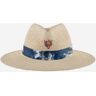 FOCO Chicago Bears Womens Tie-Dye Ribbon Straw Hat - Women