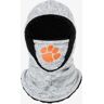 FOCO Clemson Tigers Heather Grey Big Logo Hooded Gaiter - Youth - Unisex