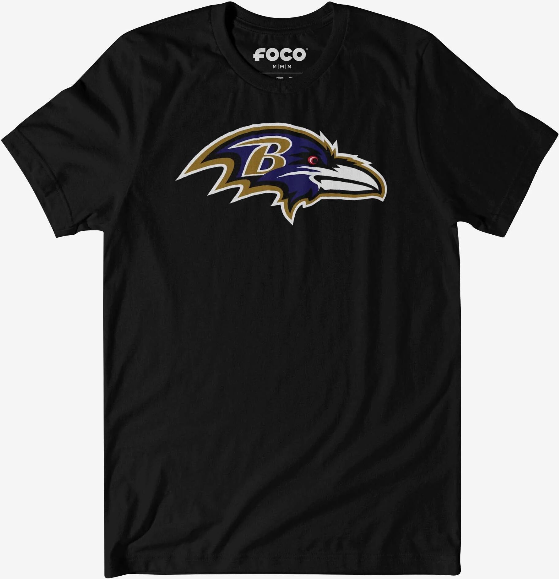 FOCO Baltimore Ravens Primary Logo T-Shirt - Black / L - Men