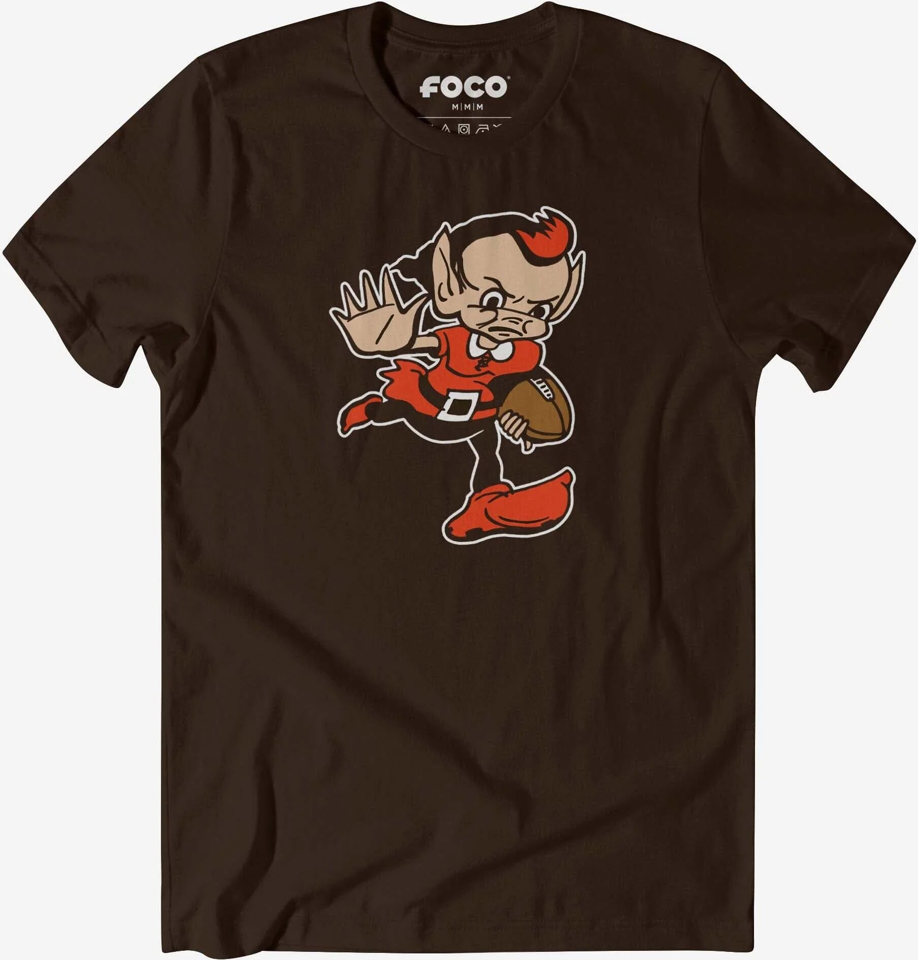 FOCO Cleveland Browns Secondary Logo T-Shirt - XL - Men