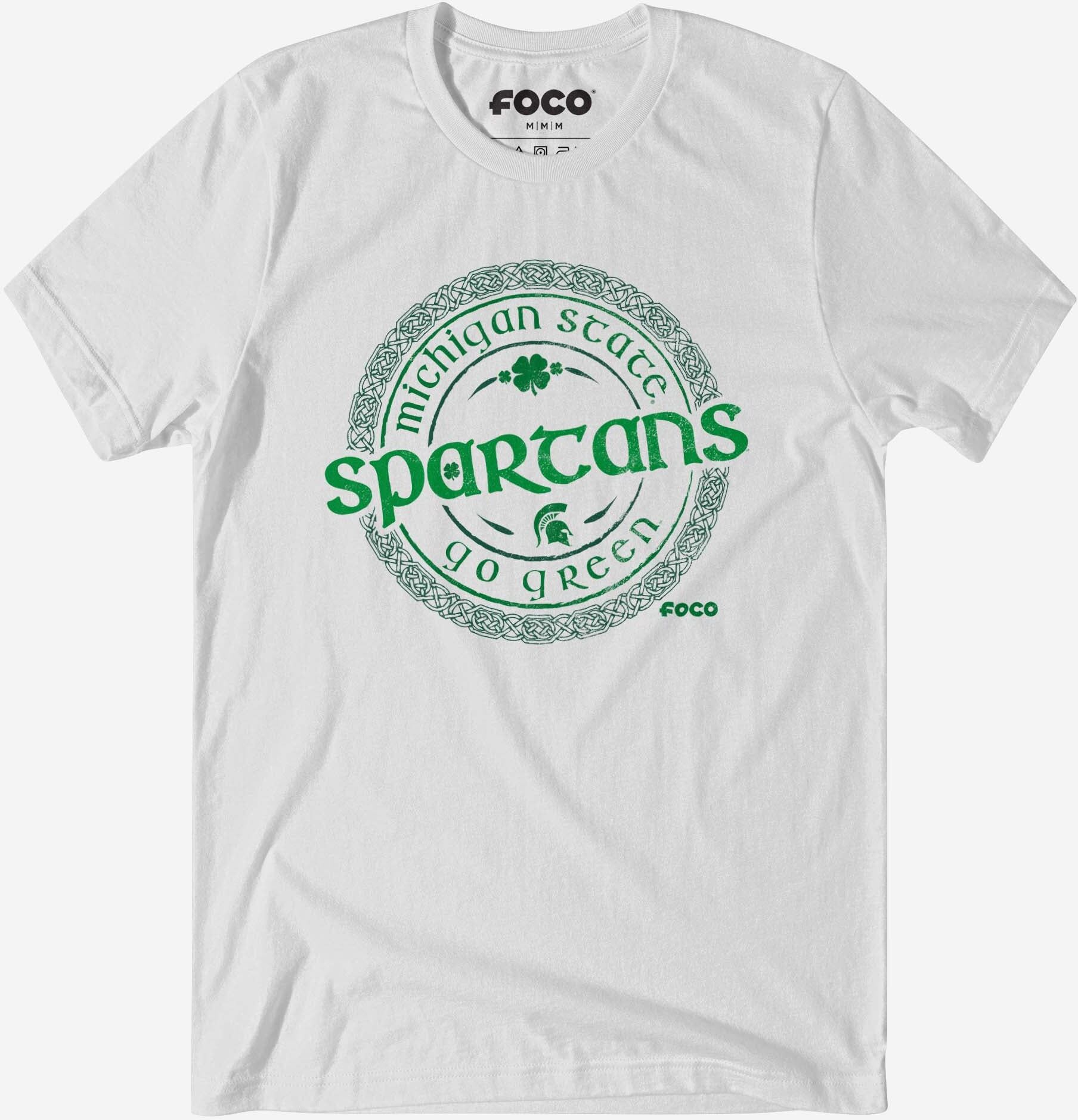 FOCO Michigan State Spartans Clover Crest T-Shirt - 3XL - Men