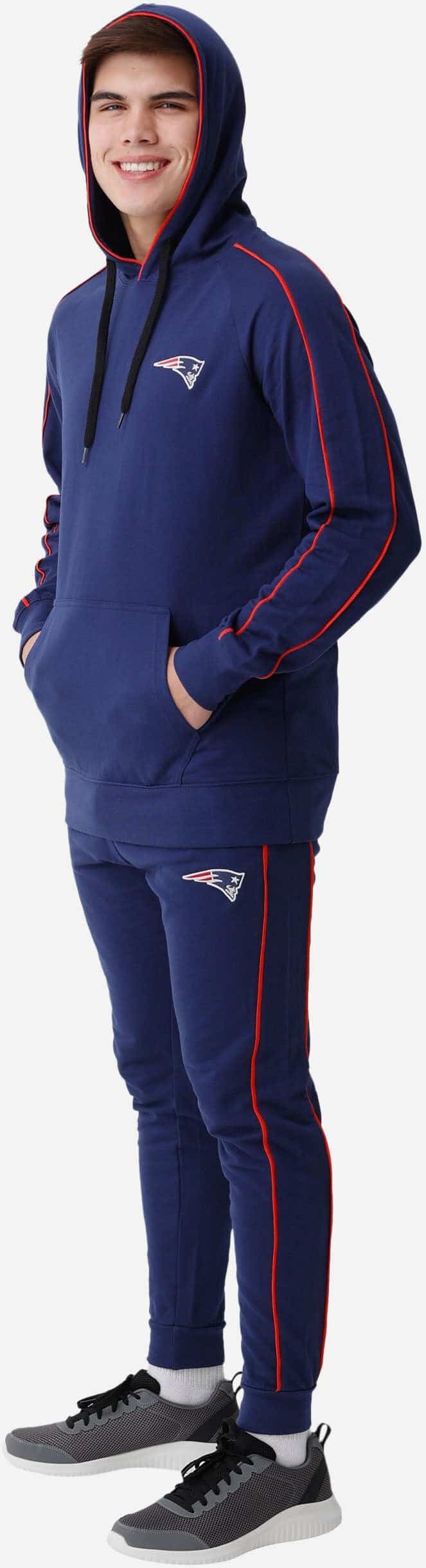 FOCO New England Patriots Fashion Track Suit - L - Men