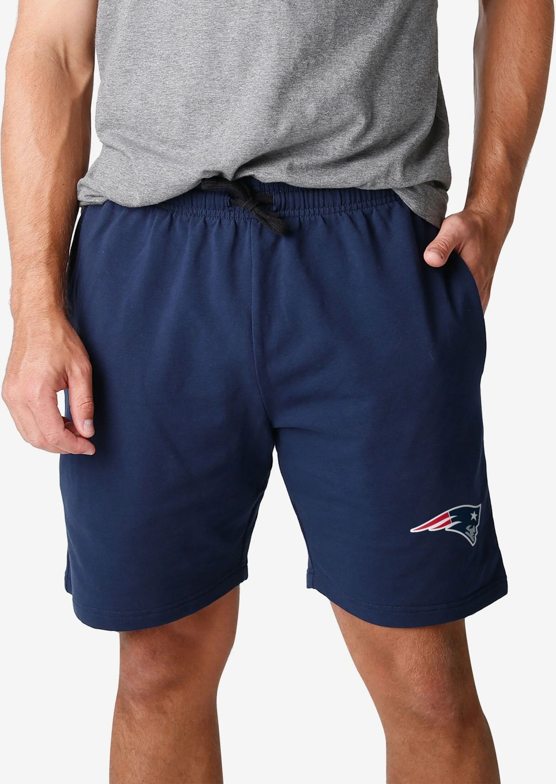 FOCO New England Patriots Team Color Woven Shorts - 2XL - Men