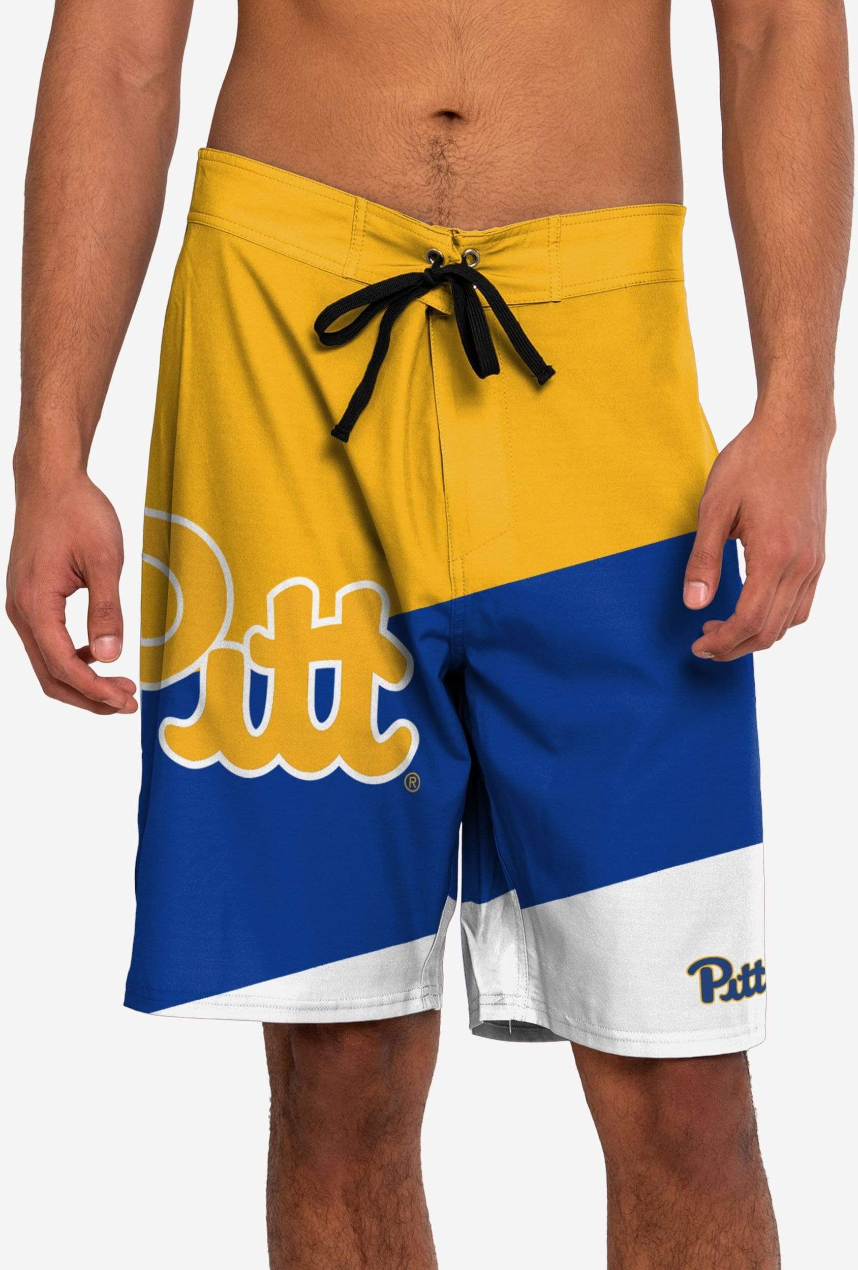 FOCO Pittsburgh Panthers Color Dive Boardshorts - L - Men