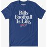 FOCO Buffalo Bills Football is Life T-Shirt - S - Men