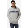 FOCO Milwaukee Brewers Gray Woven Hoodie - L - Men