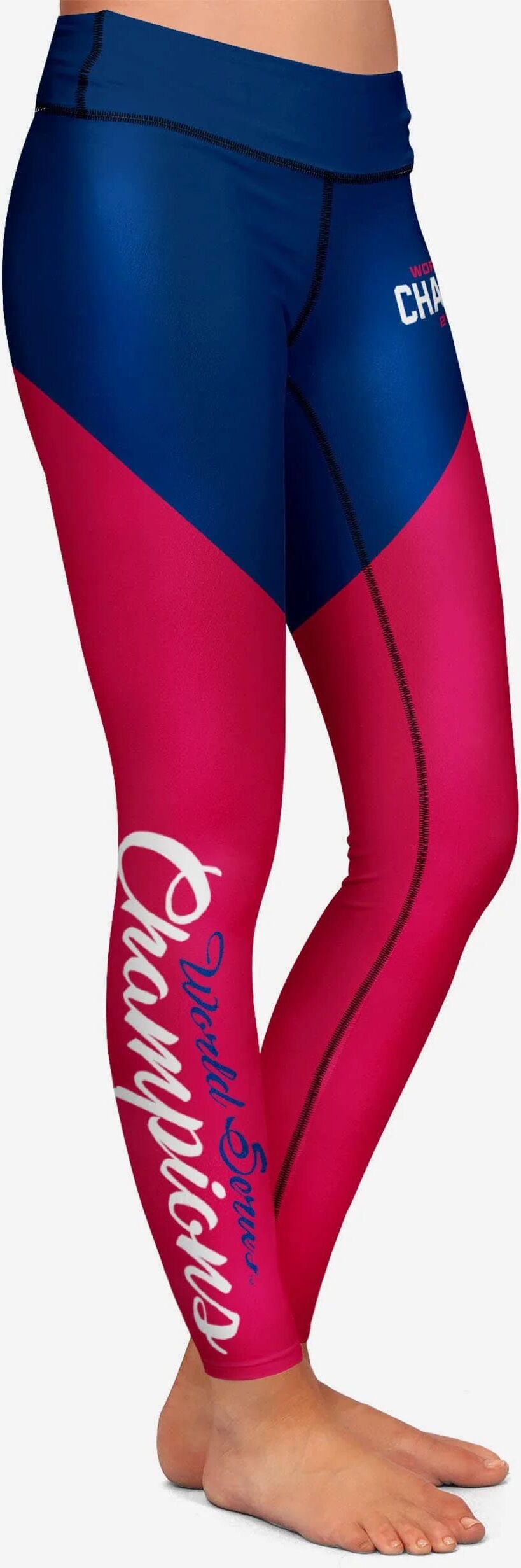 FOCO Atlanta Braves 2021 World Series Champions Womens Legging - 2XL - Women