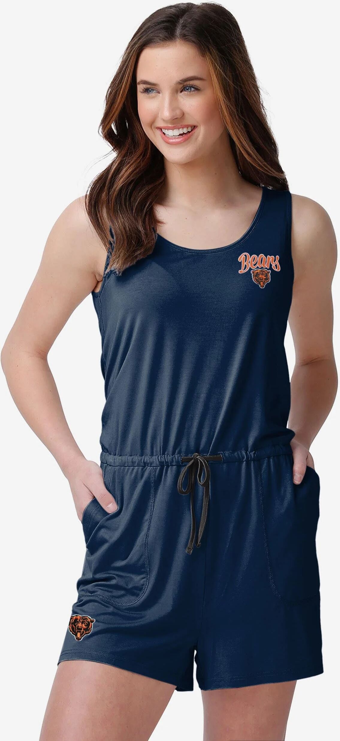 FOCO Chicago Bears Womens Game Ready Romper - M - Women