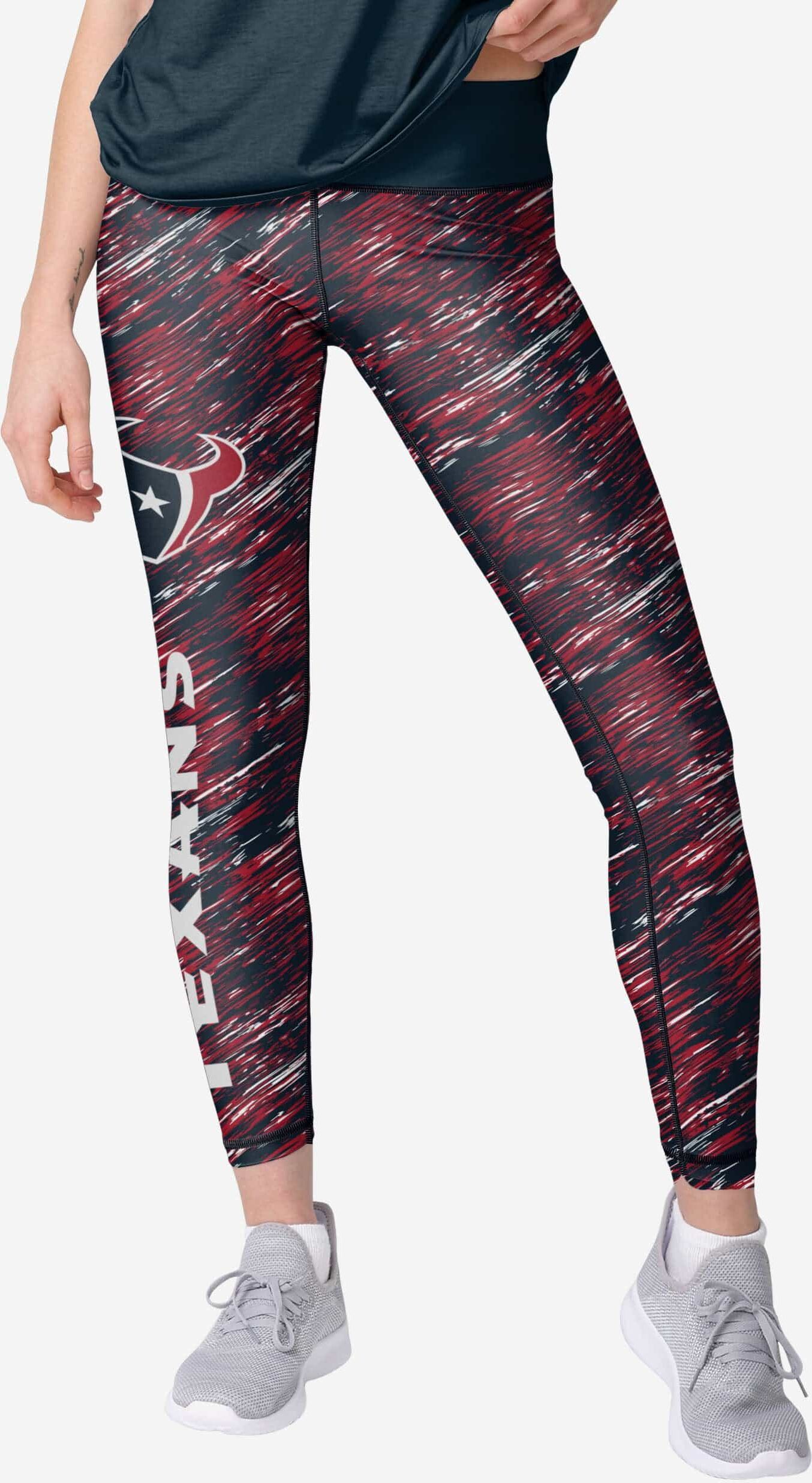 FOCO Houston Texans Womens Static Rain Legging - M - Women