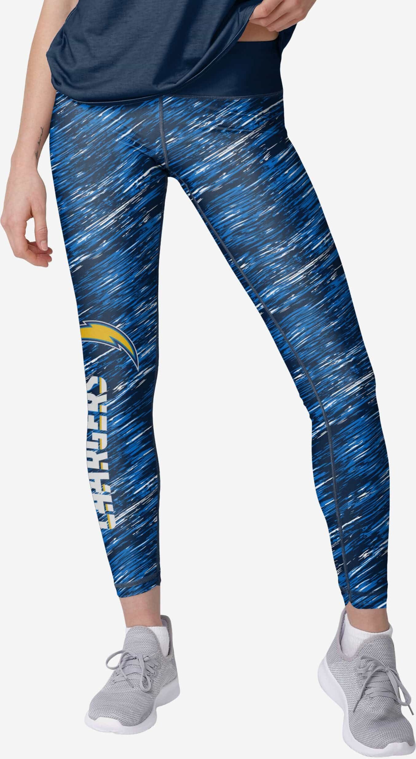 FOCO Los Angeles Chargers Womens Static Rain Legging - M - Women