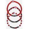 FOCO Shohei Ohtani & Mike Trout Los Angeles Angels 3 Pack Player Beaded Friendship Bracelet - Unisex