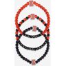 FOCO Illinois Fighting Illini 3 Pack Beaded Friendship Bracelet - Men