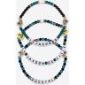 FOCO Jacksonville Jaguars 3 Pack Friendship Bracelet - Women