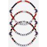 FOCO Alex Ovechkin Washington Capitals 3 Pack Player Friendship Bracelet - Unisex