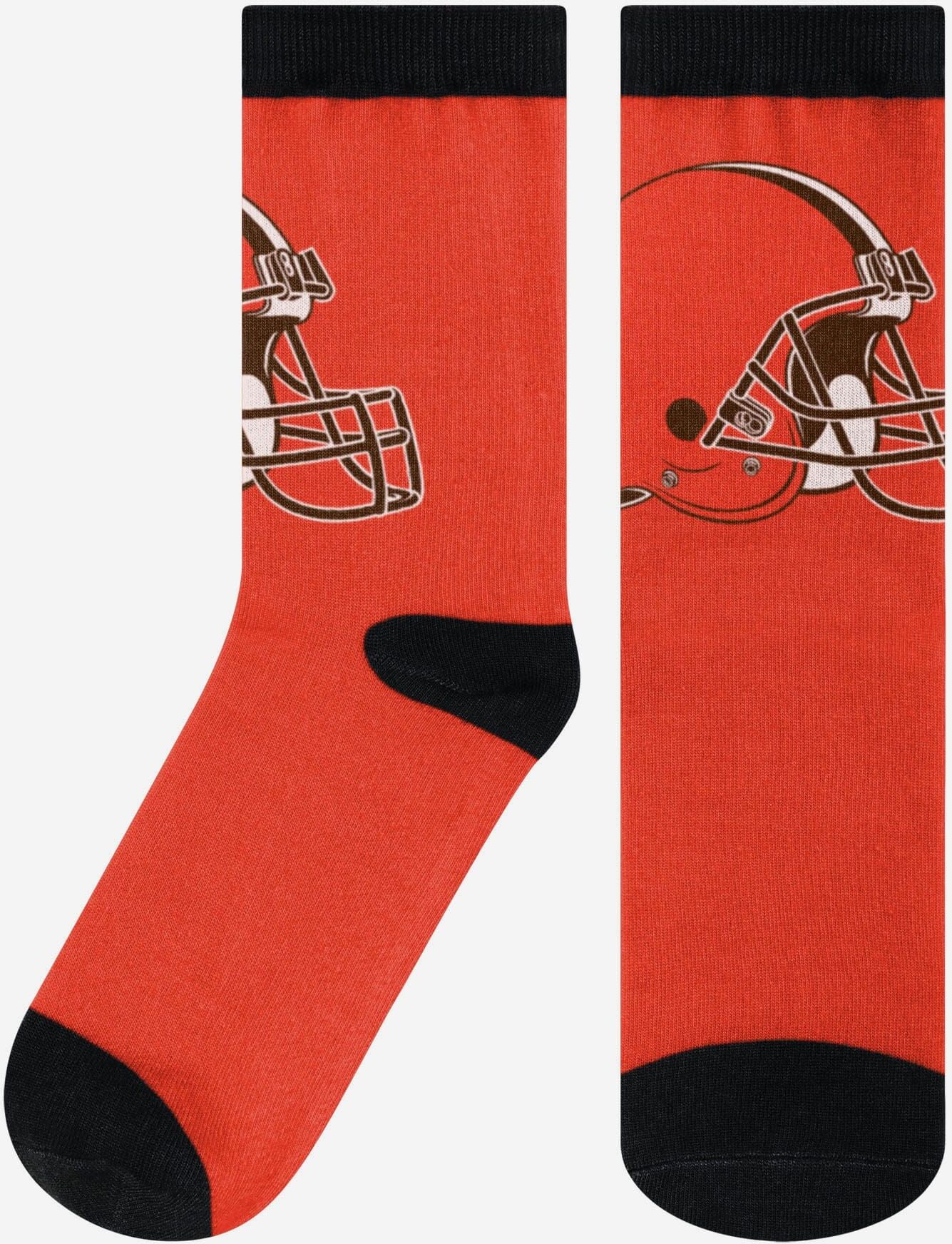 FOCO Cleveland Browns Primetime Socks - L/XL - Men