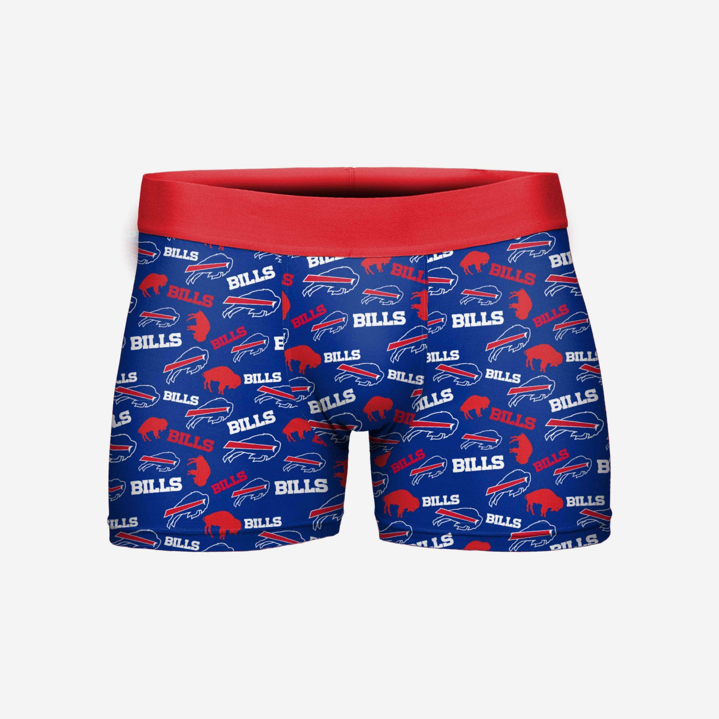 FOCO Buffalo Bills Repeat Logo Underwear - L - Men