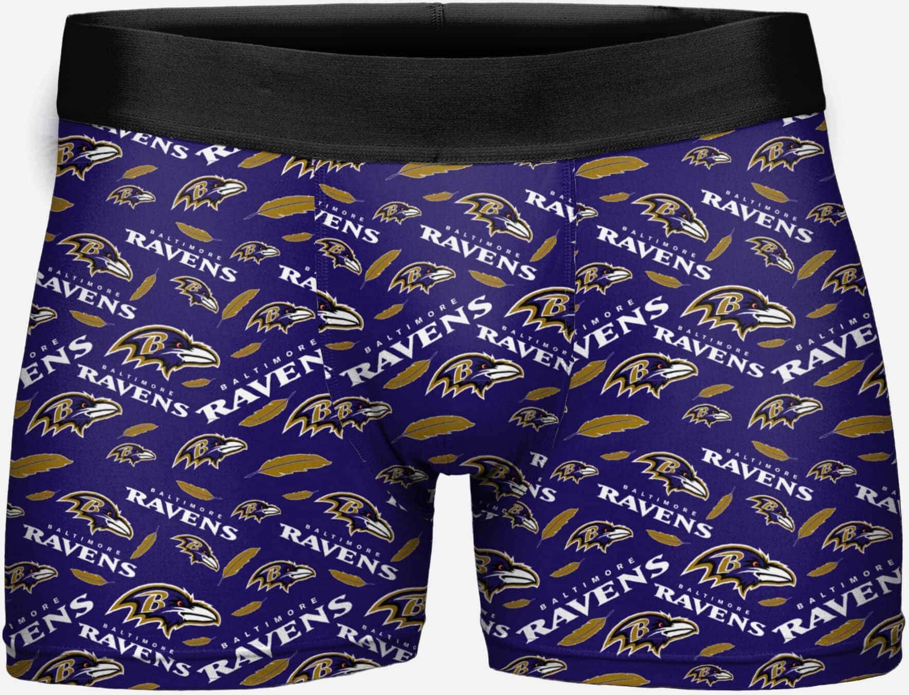 FOCO Baltimore Ravens Repeat Logo Underwear - 2XL - Men